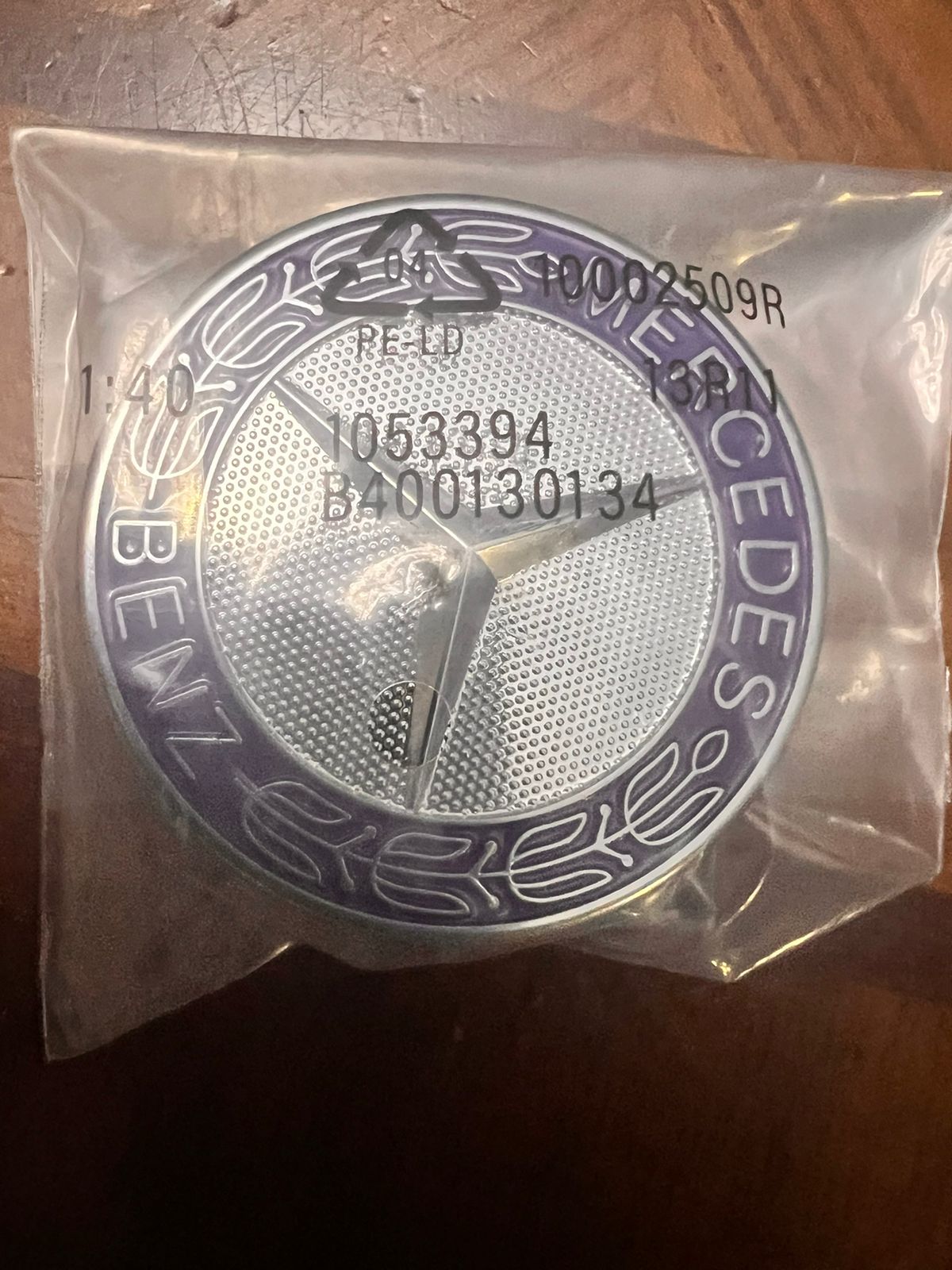 Mercedes Bonnet Badges - PMP